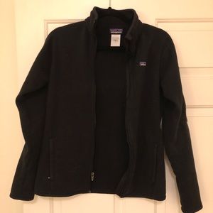 Patagonia full zip better sweater black M